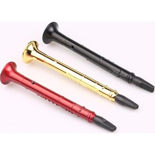 Speaker Modeling Smok Metal Pipes Creative Smoking Pipe Herb Tobacco Pipe Narguile Grinder Smoke Hookah Cigarette Holder