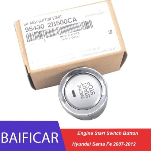 Baificar Brand New Genuine Engine Start Switch Button 954302B500 95430-2B500CA For Hyundai Santa Fe 2007-2012