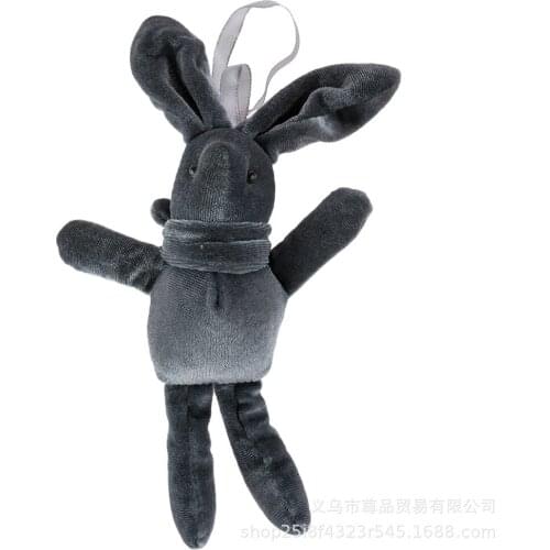 Wishing Rabbit Plush Toy Pendant Valentines Day Gift Doll Accessories Velvet Rabbit Baby Toys for 0-6 Year Old Brithday Present