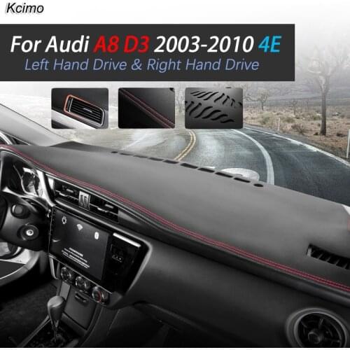 For Audi A8 D3 2003~2010 4E Anti-Slip Mat Dashboard Cover Pad Sunshade Dashmat Protect Carpet Car Accessories 2005 2008 2009