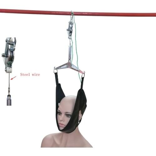 Big pull neck traction Head Cover Cervical Stretch Home Tractor Cervix Stretching Device Massage Care Tool Medical Equipment