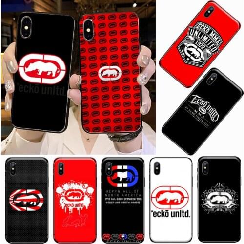 Luxury fashion brand Ecko Unltd Phone Case for iPhone 11 12 pro XS MAX 8 7 6 6S Plus X 5S SE 2020 XR
