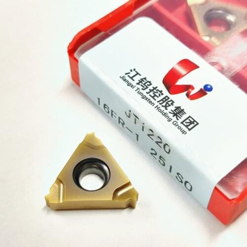 JXTC 16ER-0.75ISO/16ER-1.0ISO/16ER-1.25ISO/16ER-1.5ISO/16ER-1.75ISO/16ER-2.0ISO/16ER-2.5ISO/3.0ISO JT1020 CNC carbide inserts