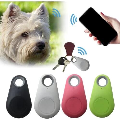 Pets Smart Mini GPS Tracker Anti-Lost Waterproof Bluetooth Tracer For Pet Dog Cat Keys Wallet Bag Kids Trackers Finder Equipment