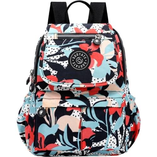 Women Backpack Large Capacity School Bags for Teenage Girls Waterproof Backpacks School Student Shoulder Travel Bags Student #40