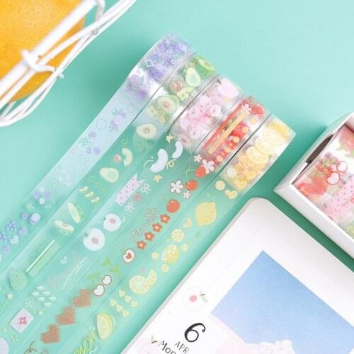 Washi Tape 5Pcs/Set Free Shipping Stickers Washitape School Supplies Stationery Starry Sky Masking Tape DIY Decoration Sticker