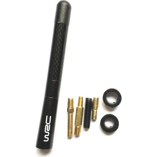 WRC And Carbon Fiber Short Antenna Radio Antenna Car Universal Decoration for Nissan March Sunny Tiida Qashqai LIVINA X-Trail