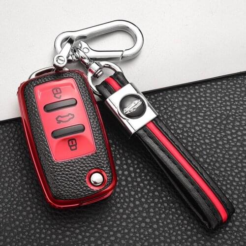 For VW Volkswagen Polo Golf Passat Beetle Caddy T5 Up Eos Tiguan SkodaA5 SEAT Leon Altea Funny Soft TPU Car Key Case Full Cover