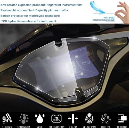 Motorcycle Cluster Scratch Protection Film Screen Protector For Yamaha NVX 155 Aerox 155 nvx155 Aerox155