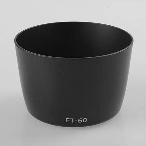 10PCS ET-60 Camera Lens Hood for EF-S 55-250mm f/4-5.6 IS II & EF 75-300mm f/4-5.6 III USM 58mm Lens