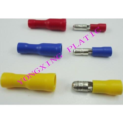 200pcs/lot FRD1.25-156/2-156/5.5-156 MPD1.25-156/2-156/5.5-156 bullet male and female terminal block wire reffules