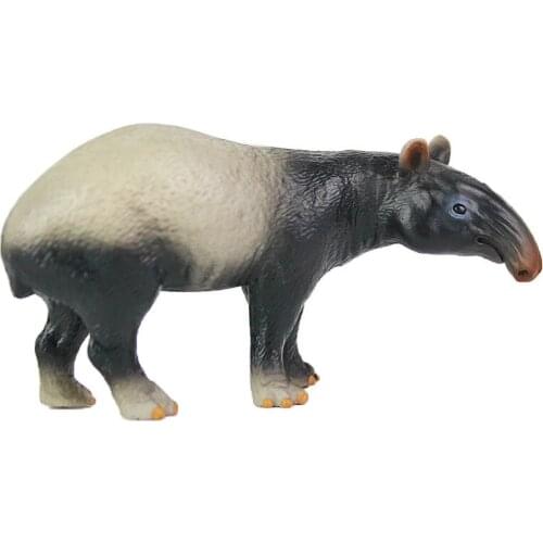 1pcs 3D Wild Animal Model Simulation Anteater Figures Toys Creative Fashion Home Decoration Crafts Cute Bedroom Small Ornaments
