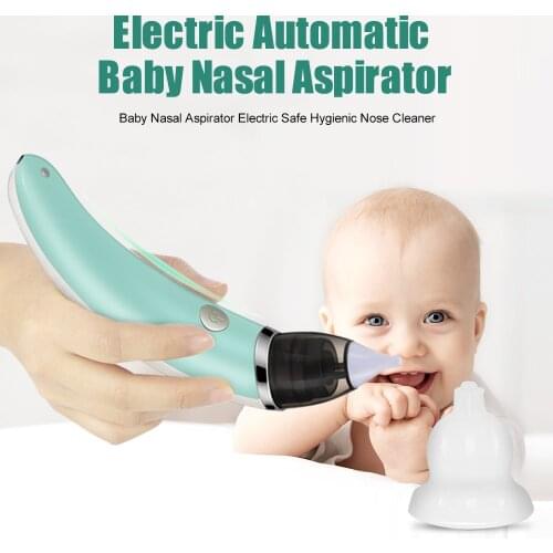 Baby Nasal Aspirator Electric Nose Cleaner Sniffling Equipment Safe Hygienic Nose Snot Cleaner For Newborn Infant Toddler