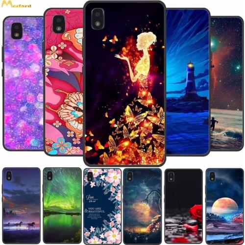 For ZTE Blade L210 Case Silicone Soft Phone Cover For ZTE Blade V10 Vita Cases V 10 A51 Funda Dolphin Fighter Black TPU Bumper