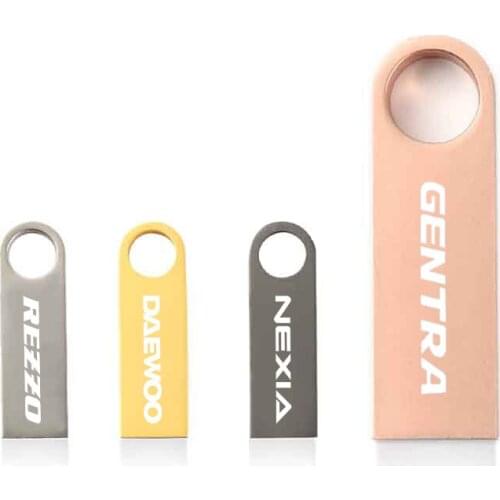 Usb flash drive 16GB 32GB Pen Drive waterproof metal u disk For Daewoo Matiz Nexia Lanos Kalos Gentra Nubira Espero Dama