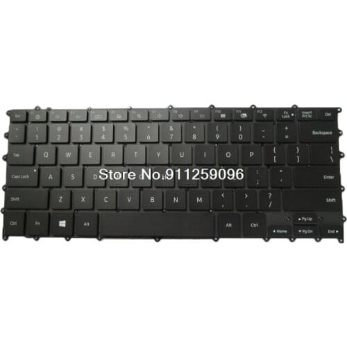 Laptop Keyboard For Samsung NP930MBE 930MBE English US BA59-04382A With Backlit New