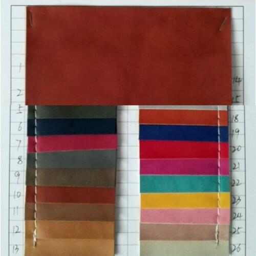 Wholesale 10 yards roll PU Sheepskin Artificial Leather Luggage Handbag Shoes Sofa Furniture Leather fabric quality