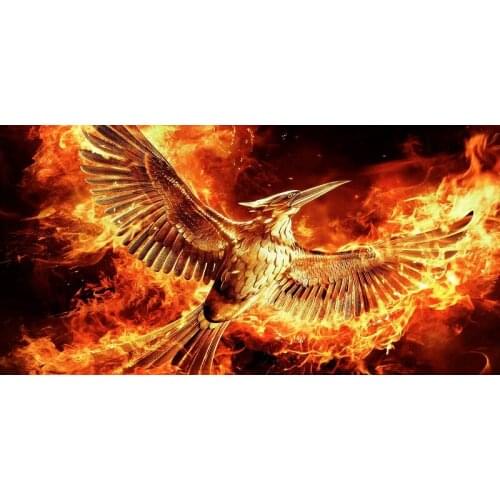 The Hunger Games Mockingjay Printed Microfiber Beach Towel serviette de plage toalha 70x140cm Travel Sport Bath Towels Charms