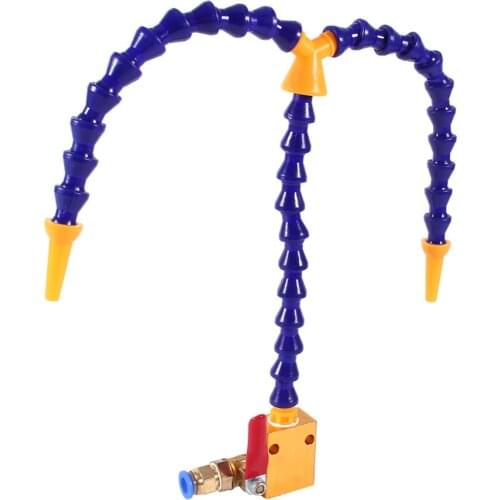 Bidirection Mist Coolant Lubrication Sprayer Rock/Metal/Ceramic Tile/Engraving Cooling Spray Machine For 8mm Air Pipe CNC Lathe