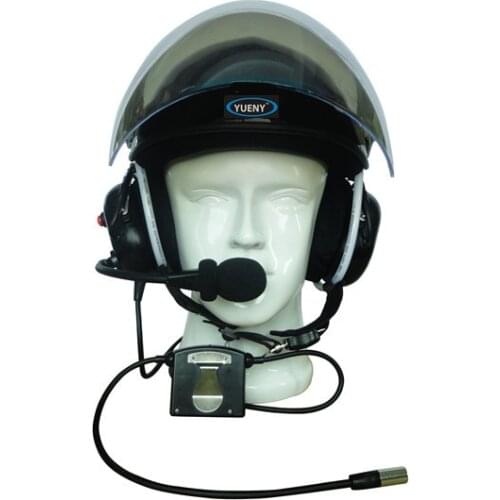 Noise cancelling Paramotor helmet with headset suit for almost all brands Walkie talkie 5pin quick connector power paragliding