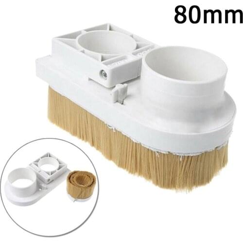 TOP 80mm Spindle Dust Shoe Boot Collector For CNC Dust Cover Router Engraving Milling Machine Big Deal