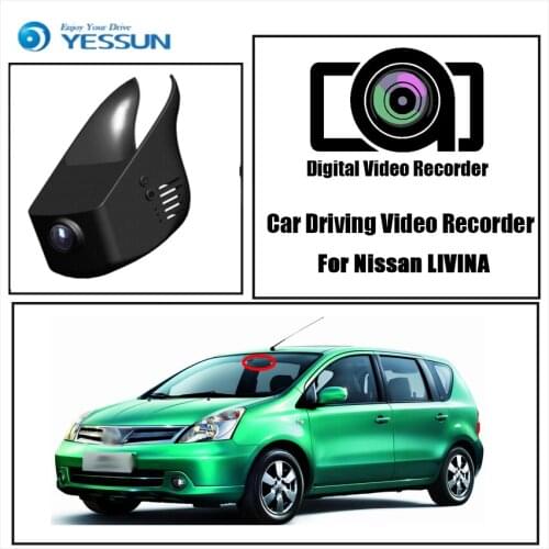 YESSUN for Nissan LIVINA Car Driving Video Recorder DVR Mini Wifi Camera Novatek 96658 FHD 1080P Dash Cam Original Style