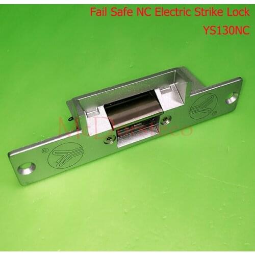 Yli Best Quality Standard-type Electric Strike Lock Fail Safe Electric Door Lock Access Control Lock YS130NC NC Lock