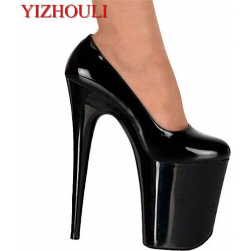 8 inch female high heels 20 cm, sexy high heels, baking paint, foreign pole dancers, high heels