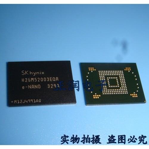 100% New&original H26M52003EQR BGA 16GB EMMC FLASH