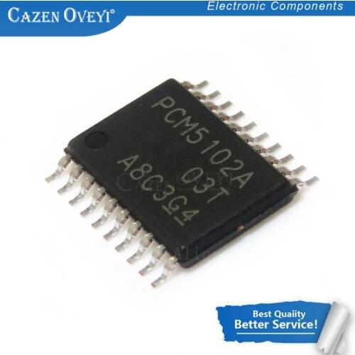 2pcs/lot PCM5102APWR PCM5102APW PCM5102A PCM5102 TSSOP-20 In Stock