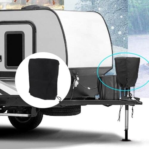 600D Oxford Cloth Universal Waterproof Bumper Jack Rain Cover Water Guard for RV Trailer