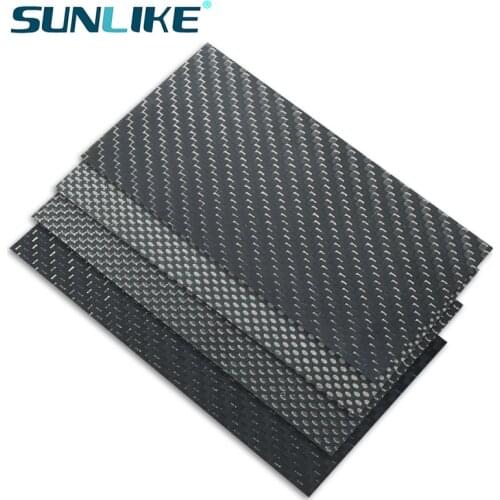 75*125mm 3k glossy matte twill plain carbon fiber sheet carbon fiber plate carbon fiber panel board thick 0.5,1,1.5,2,3