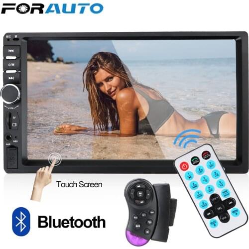 FORAUTO 7" Car MP5/FM Player 7010B/7012B/7018B Car Reversing Display Touch Screen HD Multimedia Player 2Din Car Radio Player