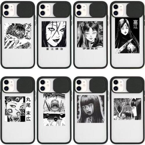 Anime cartoon horror design Phone Case Transparent for iPhone 7 8 11 12 se 2020 mini pro X XS XR MAX Plus