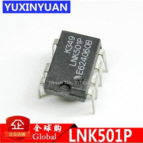 LNK501 LNK501P LNK501PN DIP7 Switching chip 10pcs/lot