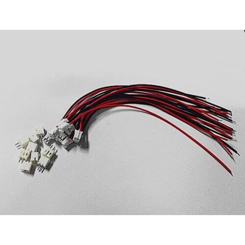Micro JST Connector 2.0mm 2-pin w/ Wire x 10 sets free shipping
