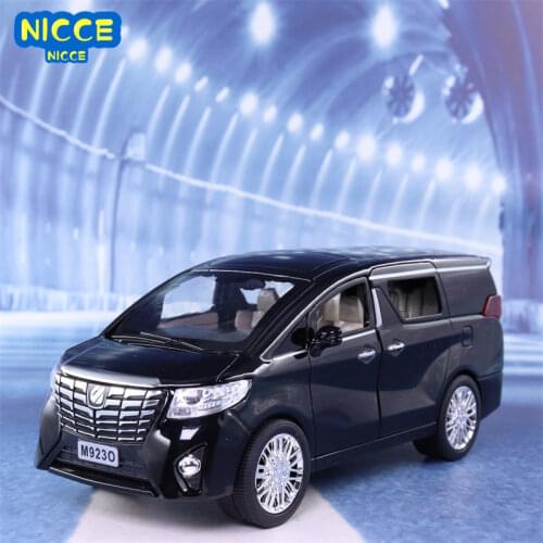 Nicce 1:24 Excellent Quality TOYOTA Alphard With Box Car Toy Alloy Car Diecasts & Toy Vehicles Car Model Toys For Children