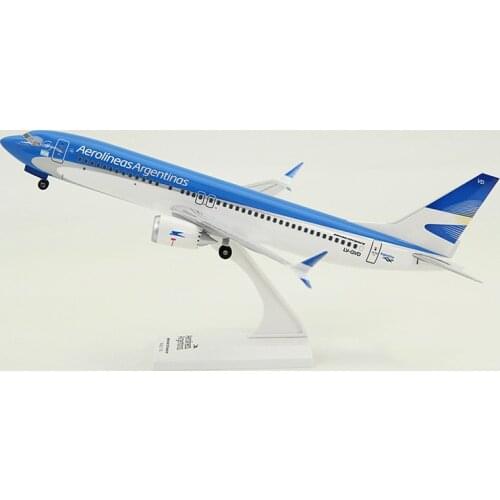 32CM 1:130 Scale ABS Argentina Aircraft Model Aerolineas Argentinas Airlines Boeing B737 MAX8 Plane Model Resin Diecast Toys