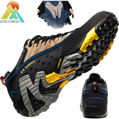 Fashion High-quality All-season Universal Hiking Shoes Unisex Non-slip Waterproof Sports Shoes Couple Breathable Travel Shoes
