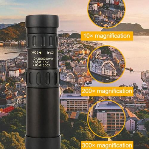 Camping Monocular Telescope Super Zoom Monocular Quality Eyepiece Portable Hunting Smartphone Night Vision бинокль