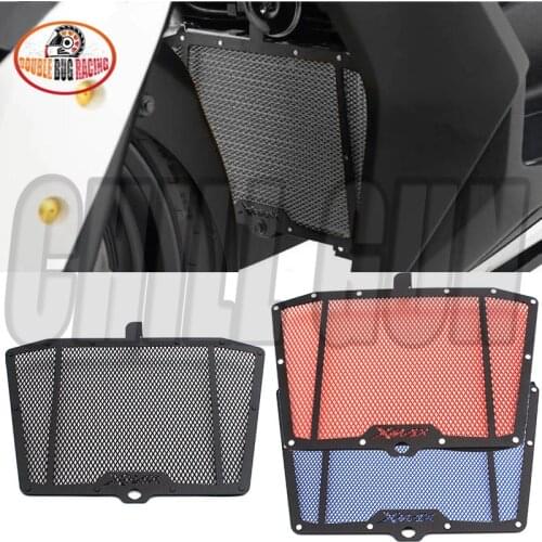 Motorcycle CNC Radiator Grille Guard Cover Radiator Protection Cover F For Yamaha XMAX 250 XMAX 300 2017 2018 XMAX-300 17'-18