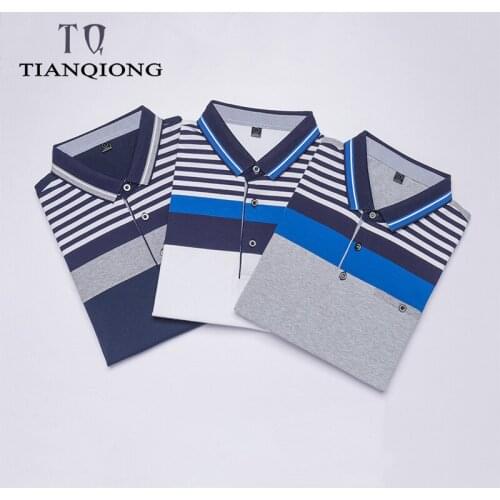 Pack of 3 pieces Tops&Tees Mens Polo shirts Business men brands Polo Shirts 3D embroidery Turn-down collar mens polo shirt