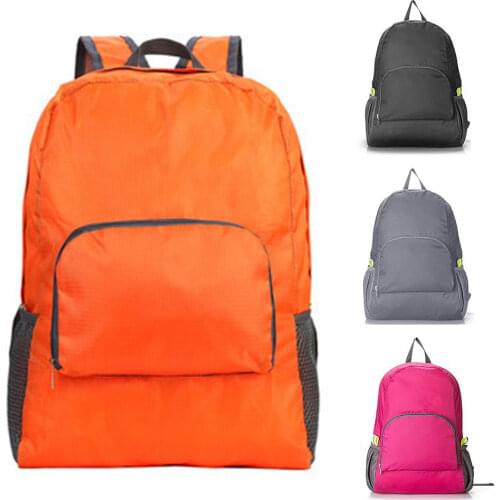 New Foldable Waterproof School Backpack Outdoor Travel Folding Lightweight Bag Bag Sport Hiking Gym Mochila Camping Bag Backpack