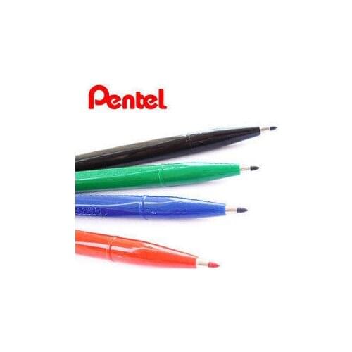 Pentel Pen S520 2.0MM Use Signature Pen 2.0 Business Signature Pen / Sketch Pen / Comic Pen4 Colors Available