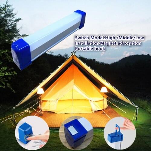 LED Rechargeable Flashlight T5 linterna Torch 18650 Battery Outdoor Camping DC5V USB Led Flashlight Magnet Install Portable Lamp