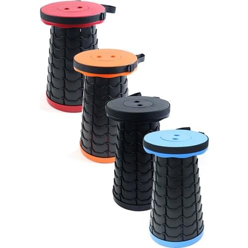 Outdoor Furniture Portable Stool Telescopic Stool Chair Leisure Folding Chair Camping Stool Folding Convenient Fishing Chair