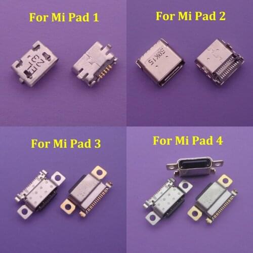 2PCS For Xiaomi Mi pad 1 2 3 4 PAD2 MiPad tablet 1 2 3 4 Type-C micro usb jack Charging Dock Connector Port Socket