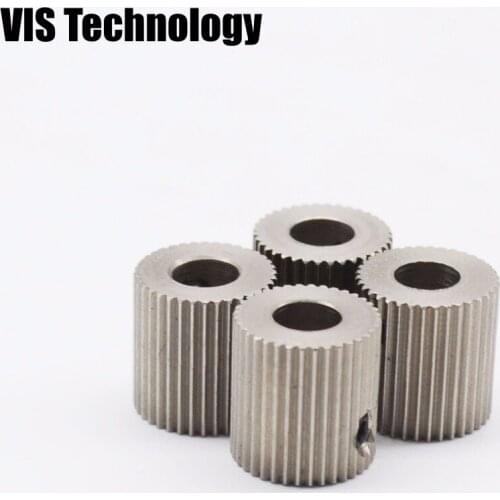 2pcs/lot feeder Drive 36tooth Stainless Gear Driver feeder Gear for Makerbot MK7/MK8 Reprap Extruder