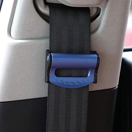 2pcs Car Seat Belt Buckle Adjusters SeatBelt Clip Locking Stopper Clamp Strap For Pregnant Kids Auto Car Accessories Interior
