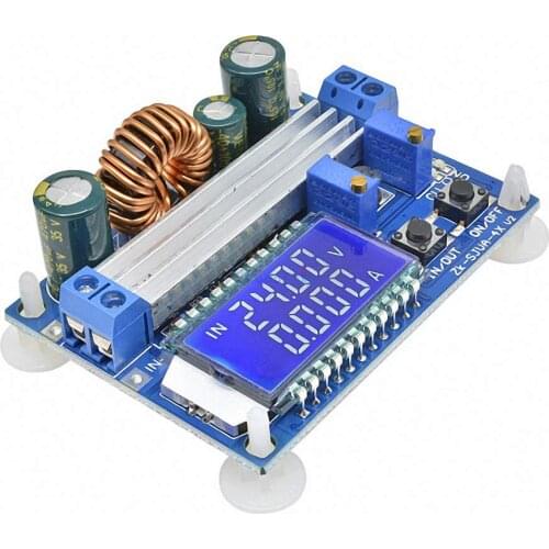 35W DC 5.5-30V to 0.5-30V Digital LCD Display Automatic Step up Down Buck Boost Converter Power Supply Module Adjustable Board